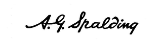 A.G. SPALDING trademark
