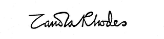 ZANDRA RHODES trademark