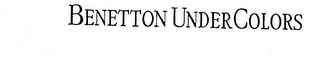 BENETTON UNDER COLORS trademark