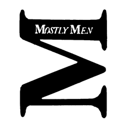 MOSTLY MEN M trademark