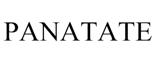 PANATATE trademark