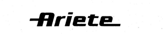 ARIETE trademark