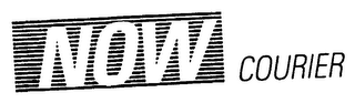 NOW COURIER trademark