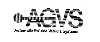 AGVS AUTOMATIC GUIDED VEHICLE SYSTEMS