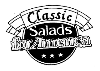 CLASSIC SALADS FOR AMERICA