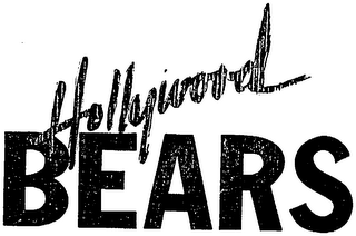 HOLLYWOOD BEARS