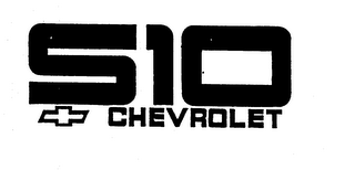S10 CHEVROLET trademark