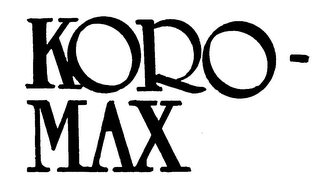 KORO-MAX trademark