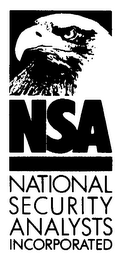 NSA NATIONAL SECURITY ANALYSTS INCORPORATED