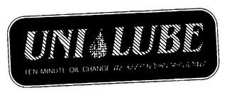 UNI-LUBE TEN MINUTE OIL CHANGE WE KEEP YOUR CAR GOING