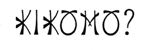 KIKOMO? trademark