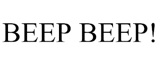 BEEP BEEP! trademark