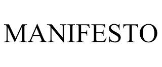 MANIFESTO trademark