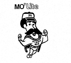 MO'LITE M MIGHTY MO trademark