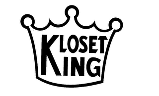 KLOSET KING trademark