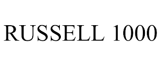 RUSSELL 1000 trademark
