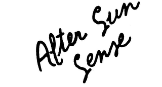 AFTER SUN SENSE trademark