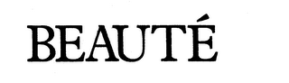 BEAUTE trademark