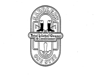 SADDLER'S TOTAL LEATHER CLEANER & CONDITIONER TLC ONE STEP