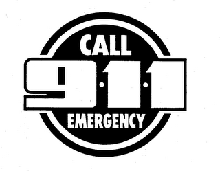 CALL 9-1-1 EMERGENCY