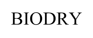 BIODRY trademark