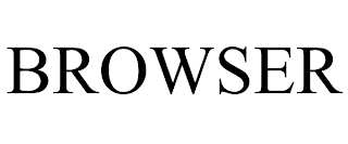 BROWSER trademark