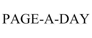 PAGE-A-DAY trademark