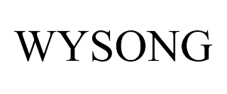 WYSONG trademark