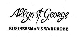 ALLYN ST. GEORGE BUSINESSMAN'S WARDROBE