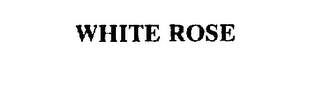 WHITE ROSE trademark