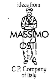 IDEAS FROM MASSIMO OSTI BY C.P. COMPANY OF ITALY