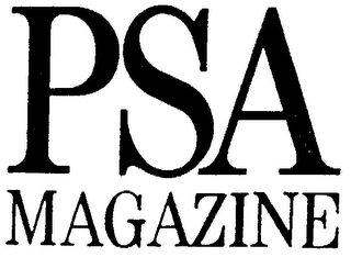 PSA MAGAZINE