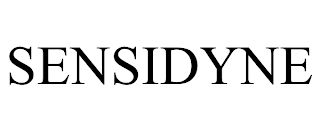 SENSIDYNE trademark