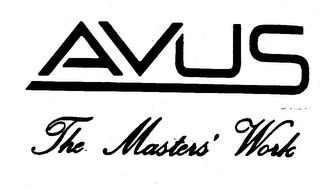 AVUS THE MASTERS' WORK