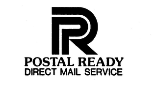 PR POSTAL READY DIRECT MAIL SERVICE trademark
