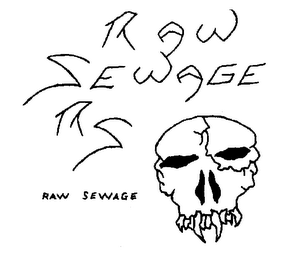 RAW SEWAGE