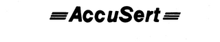 ACCUSERT trademark