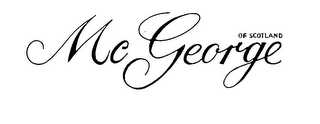 MC GEORGE OF SCOTLAND trademark