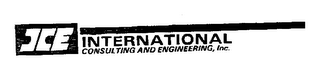 INTERNATIONAL CONSULTING AND ENGINEERING