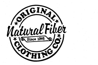 ORIGINAL NATURAL FIBER CLOTHING CO. SINCE 1898