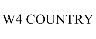 W4 COUNTRY trademark