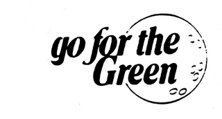 GO FOR THE GREEN trademark