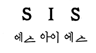S I S trademark