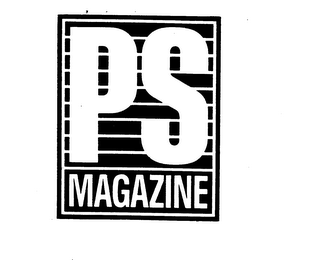 PS MAGAZINE trademark