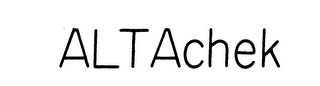 ALTACHEK trademark
