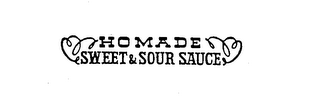 HOMADE SWEET & SOUR SAUCE