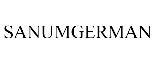 SANUMGERMAN trademark