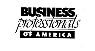BUSINESS PROFESSIONALS OF AMERICA trademark