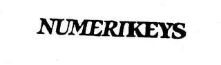 NUMERIKEYS trademark