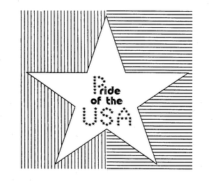 PRIDE OF THE USA trademark